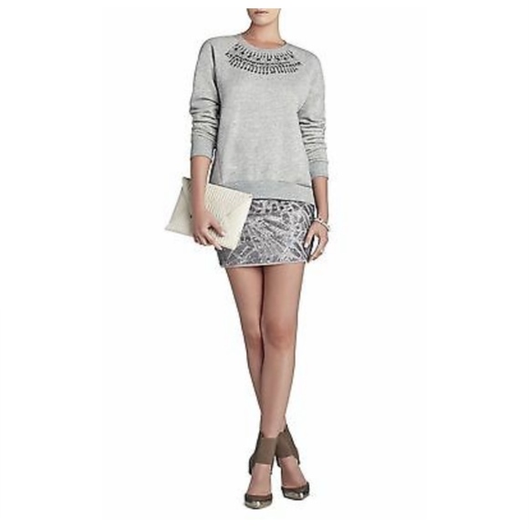 BCBG MAXAZRIA Asten Bead Embellished Sweater - Picture 4 of 8
